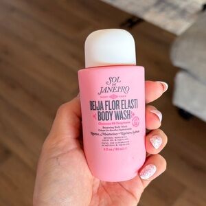 Sol de Janeiro Pink Beija Flor Elasti Body Wash - Travel Size